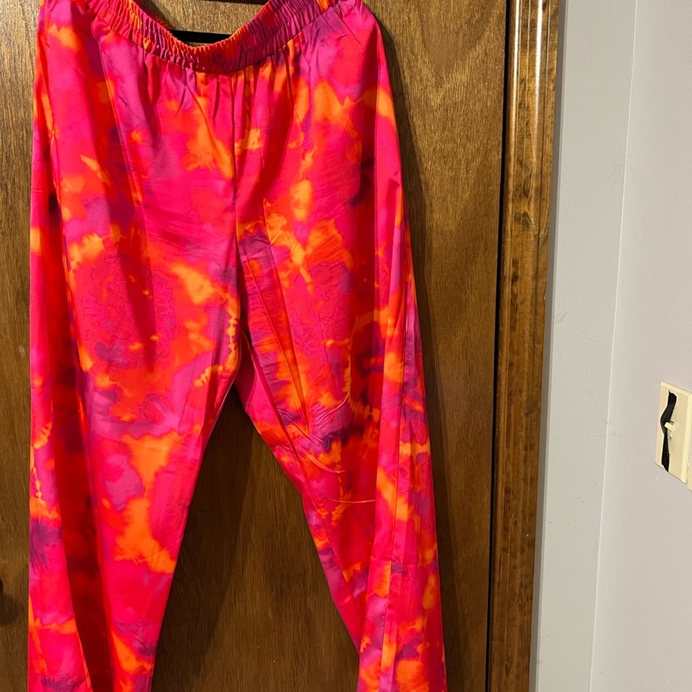 New York & Company Pink and Orange Pants